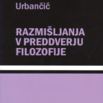 Razmišljanja v preddverju filozofije