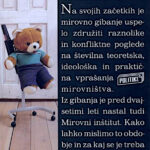 Vojna in mir: refleksije dvajsetih let