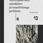Neformalno delo: opredelitev javnopolitičnega problema